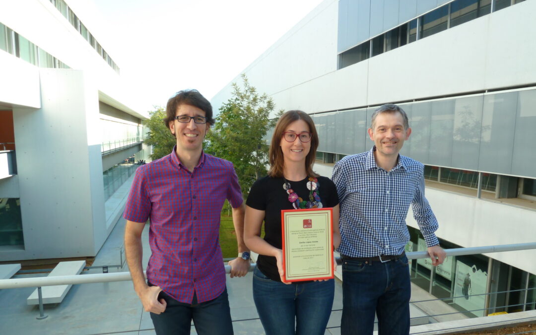 La profesora Emilia López Iñesta recibe el premio Marc Esteva Vivanco a la mejor tesis doctoral en Inteligencia Artificial