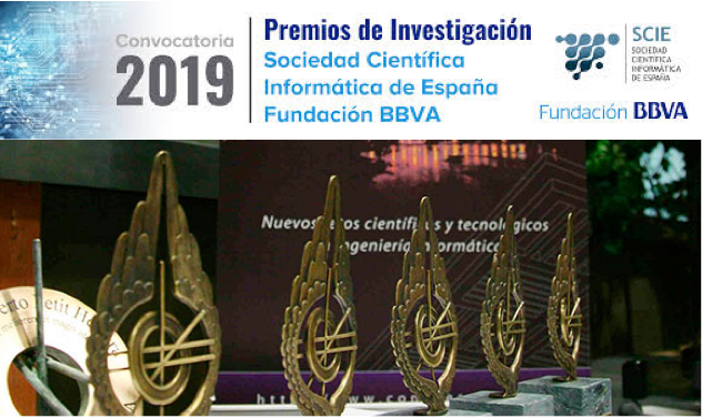 Premios de Investigación Sociedad Científica Informática de España (SCIE) – Fundación BBVA 2019