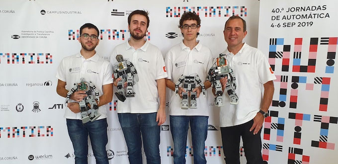 El Concurso Nacional de Robots Humanoides continúa un año más en manos de la UPV