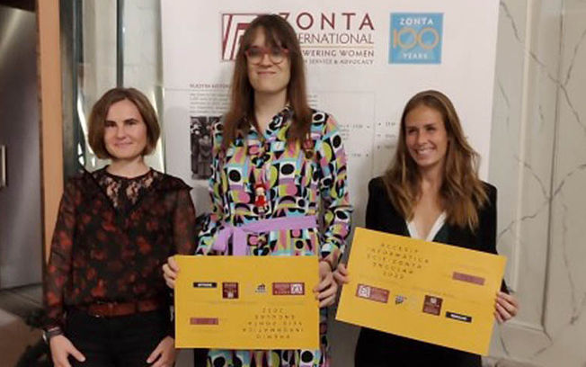 La egresada de la UCLM Luna Jiménez Fernández, Premio SCIE-ZONTA-SNGULAR 2022