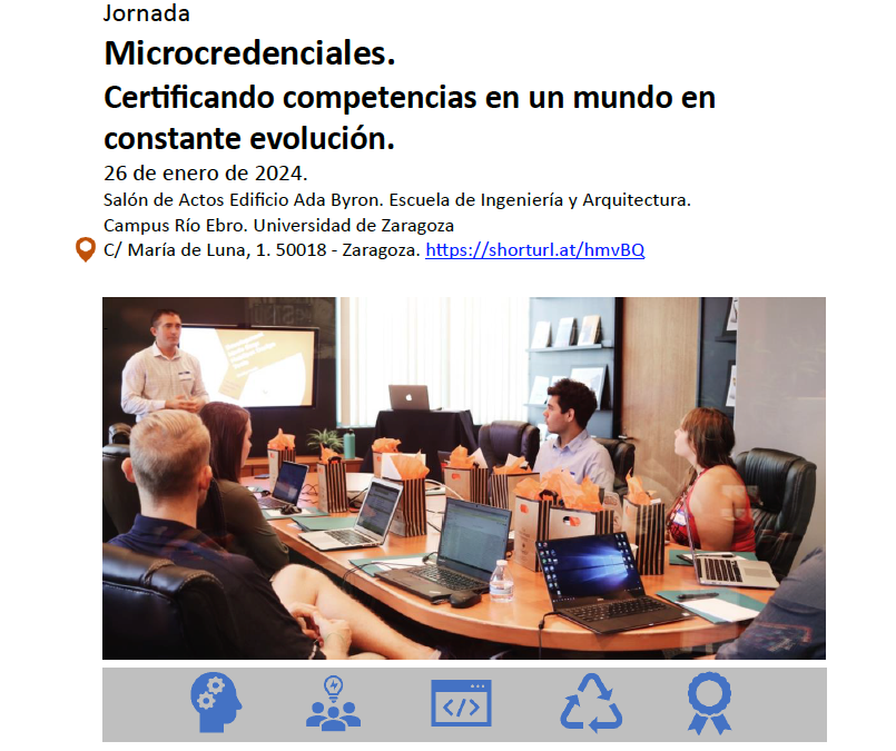 Seminario sobre “Microcredenciales”, organizado por EQANIE el 26 de enero en Zaragoza