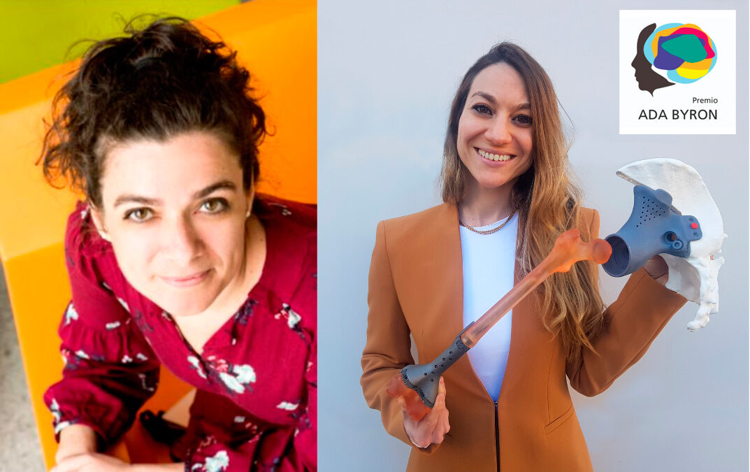 Las investigadoras Patricia Horcajada y Alba González, galardonadas con los premios Ada Byron de la Facultad de Ingeniería de la Universidad de Deusto