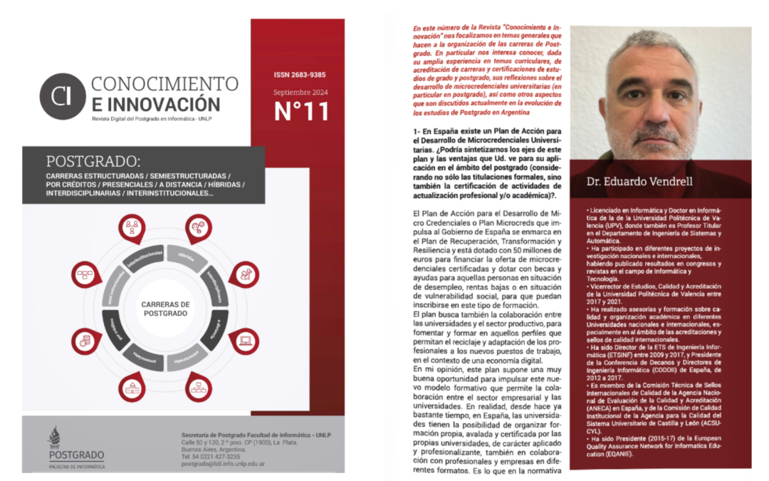 El futuro de las microcredenciales y su impacto en la educación universitaria: una conversación con el Dr. Eduardo Vendrell