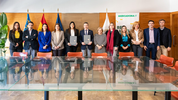 La Politècnica de València formará a estudiantes en las soluciones tecnológicas de Mercadona