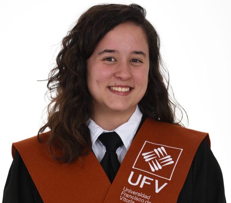 Claudia Ortiz, estudiante de la UFV, galardonada con el premio internacional ‘Best Student – Computer Engineering/Networks Level 7′