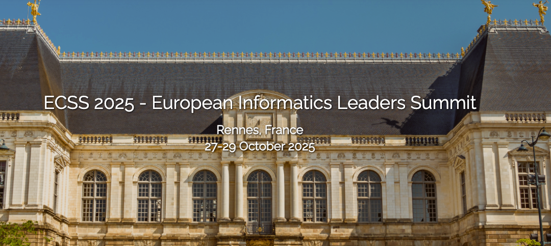 Rennes acogerá la Cumbre Europea de Liderazgo en Informática (ECSS 2025) del 27 al 29 de octubre