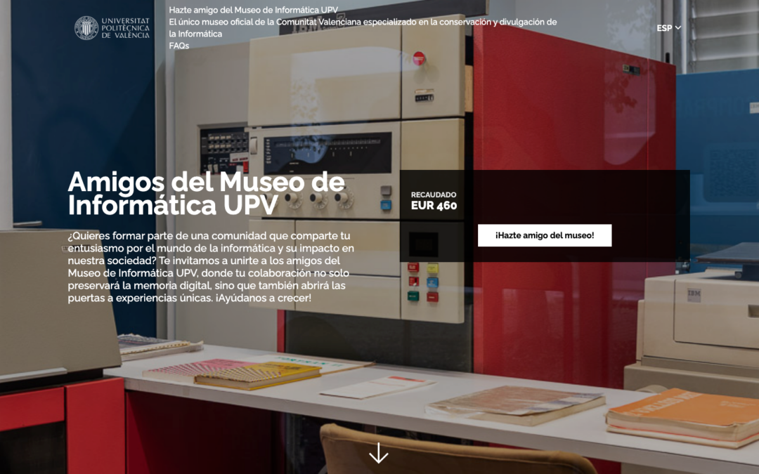 El Museo de Informática de la UPV en Valencia busca amigos