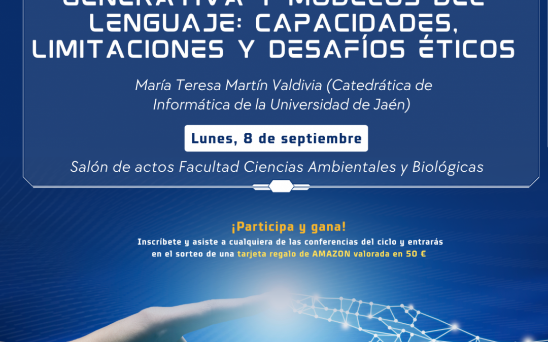 La ULE impulsa la formación y sensibilización del uso de la Inteligencia Artificial a través de un ciclo de conferencias con expertos nacionales