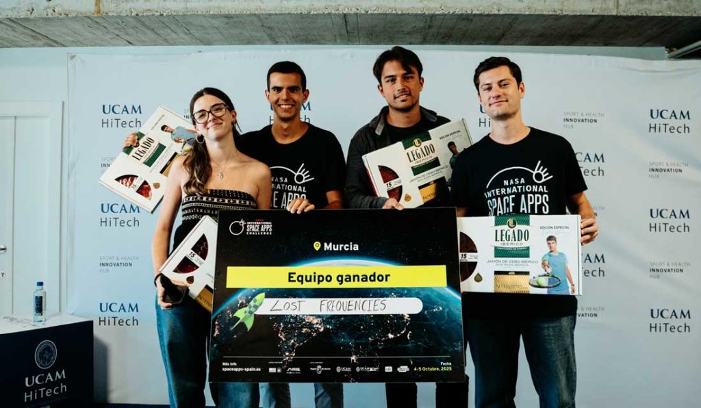 Un proyecto para proteger el Mar Menor gana el hackatón de la NASA en Murcia