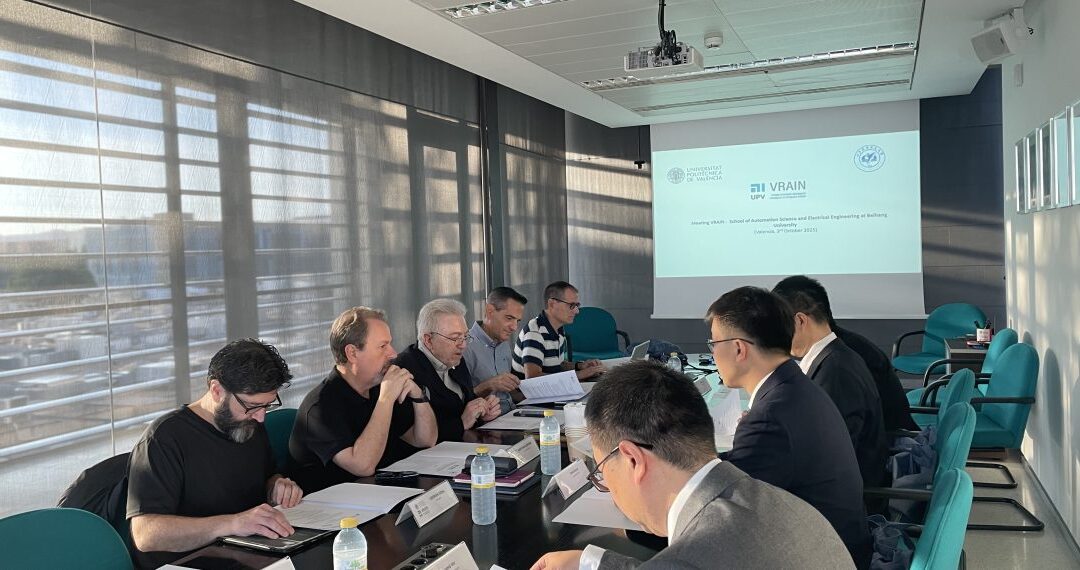 La UPV y la Universidad de Beihang avanzan en cooperación internacional en inteligencia artificial