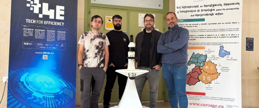La UEx logra que los robots “comprendan” el espacio en el que se mueven