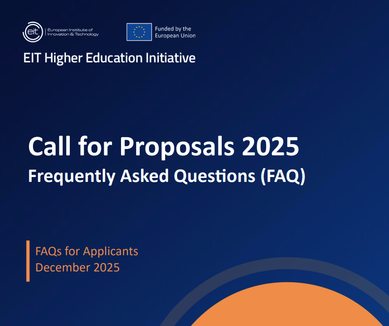 Convocatoria EIT Higher Education Initiative (HEI) 2025