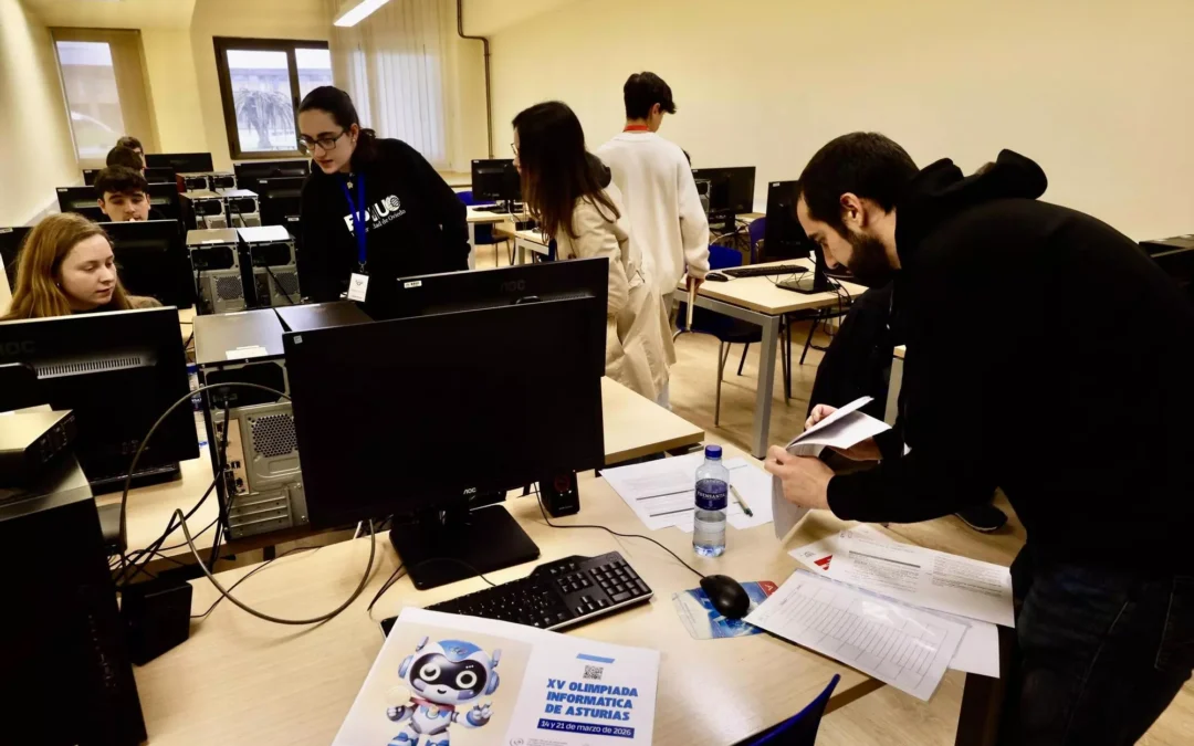Más de 60 jóvenes estudiantes participan en Gijón en la Olimpiada Informática de Asturias