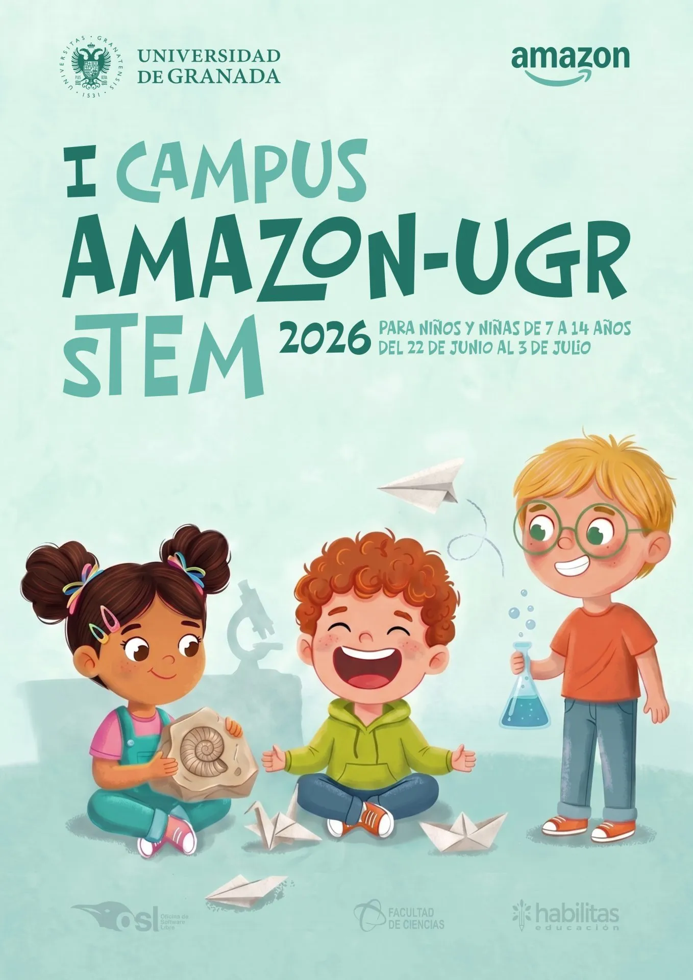 La Universidad de Granada y Amazon lanzan el “Verano Amazon-UGR” con tres campus tecnológicos para escolares