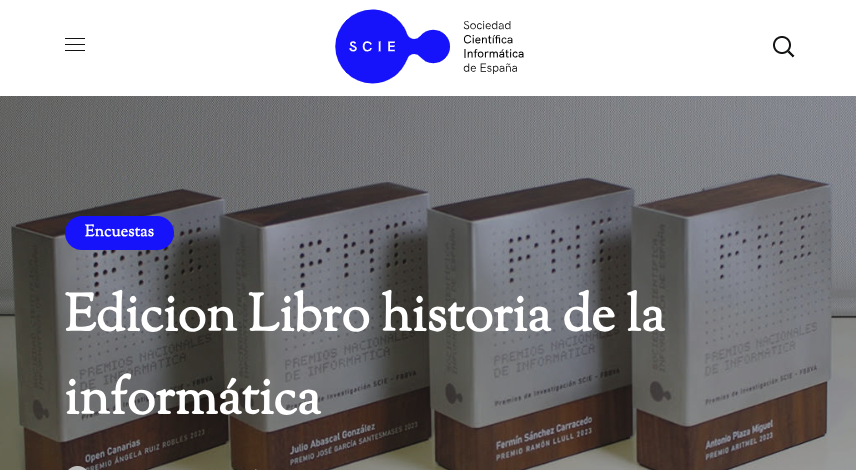 SCIE impulsa un libro sobre los orígenes de la informática en España y abre una encuesta para su edición impresa